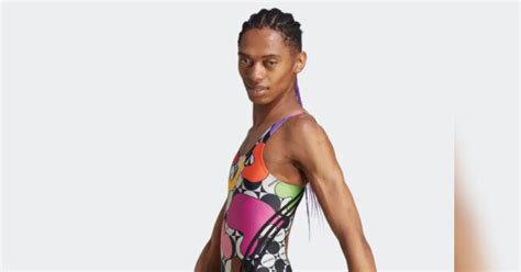 adidas transgender swimsuit ad.